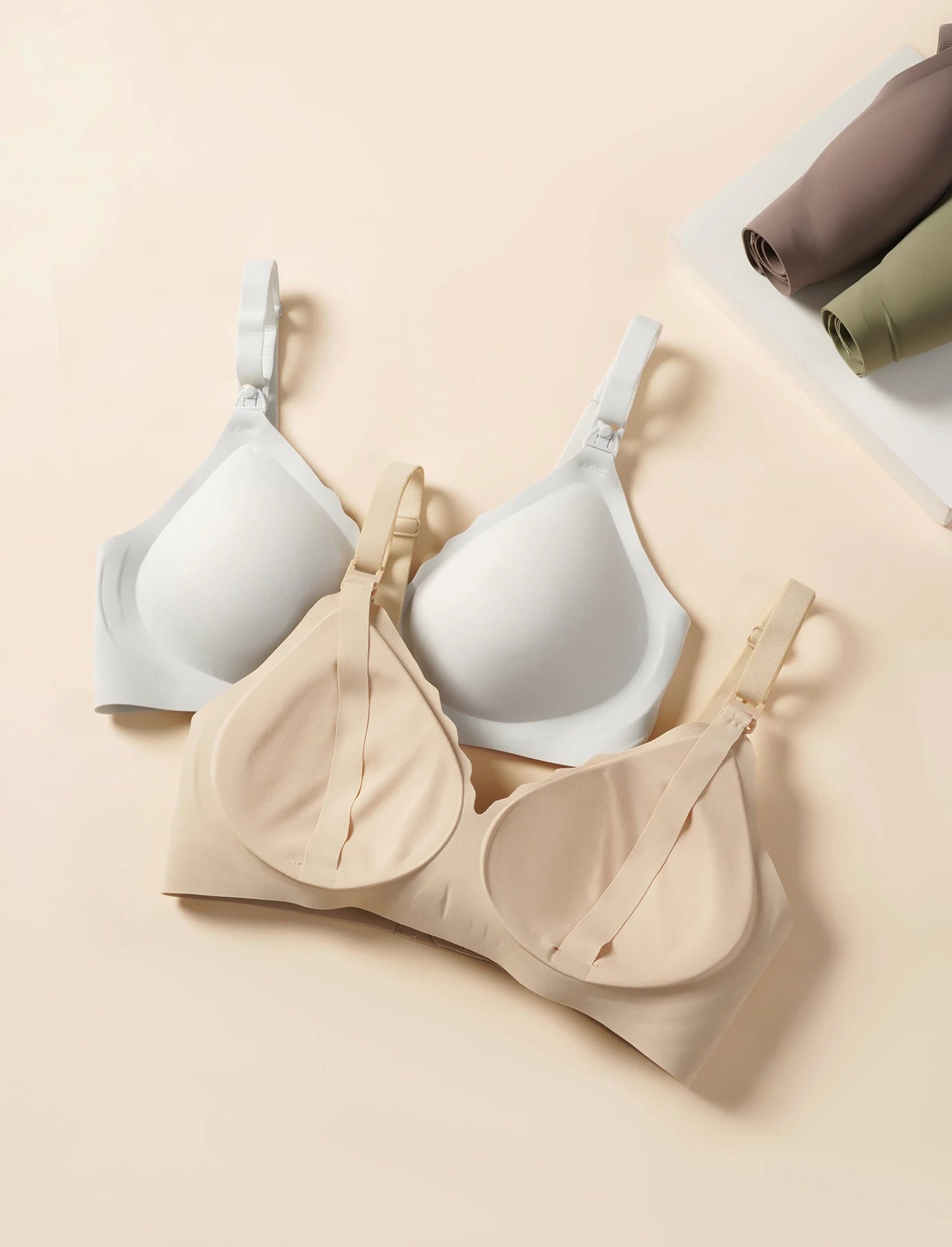 Soutien-Gorge d’Allaitement Push-Up Sans Coutures – Maintien Renforcé et Confort Respirant