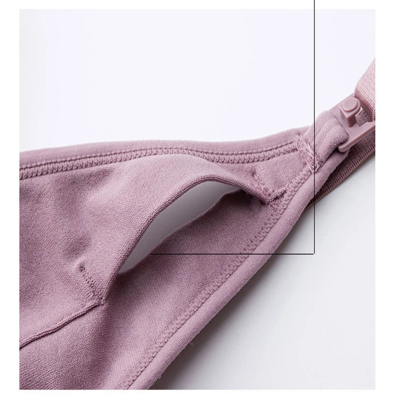 Soutien-Gorge d’Allaitement Mains Libres pour Tire-Lait – Sous-vêtement de Maternité Confortable à Porter Toute la Journée