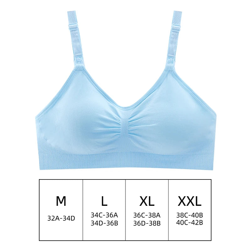 Soutien-Gorge d’Allaitement Mains Libres pour Tire-Lait – Sous-vêtement de Maternité Confortable à Porter Toute la Journée
