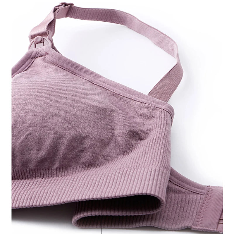 Soutien-Gorge d’Allaitement Mains Libres pour Tire-Lait – Sous-vêtement de Maternité Confortable à Porter Toute la Journée