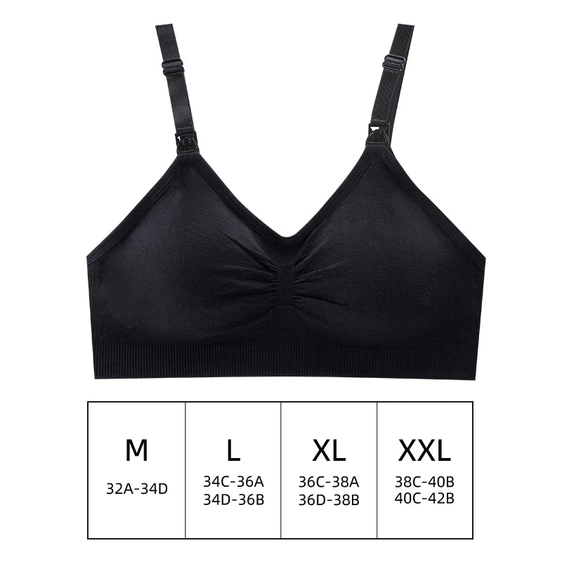 Soutien-Gorge d’Allaitement Mains Libres pour Tire-Lait – Sous-vêtement de Maternité Confortable à Porter Toute la Journée