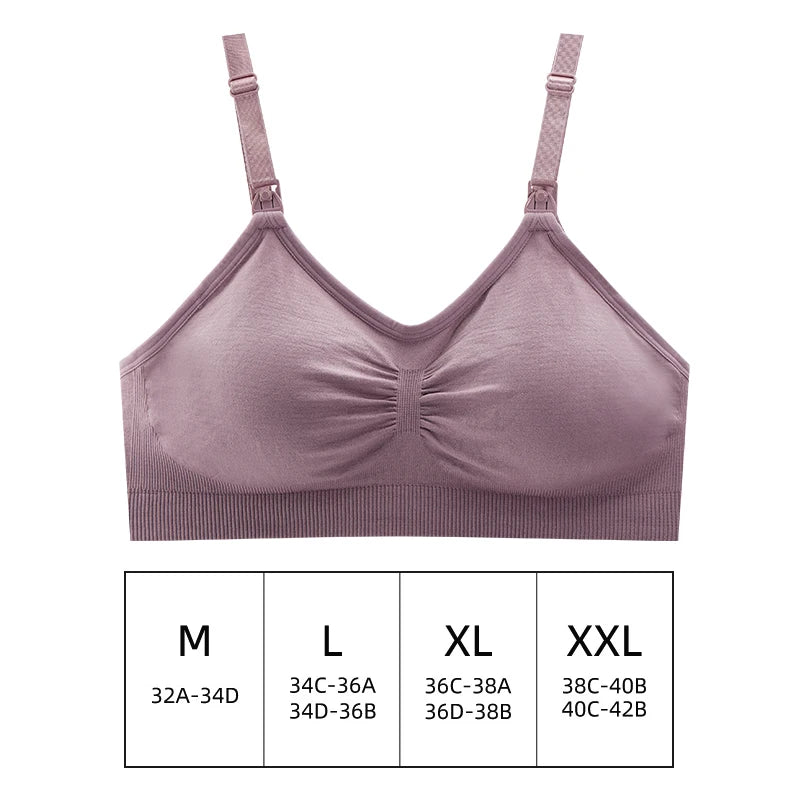 Soutien-Gorge d’Allaitement Mains Libres pour Tire-Lait – Sous-vêtement de Maternité Confortable à Porter Toute la Journée