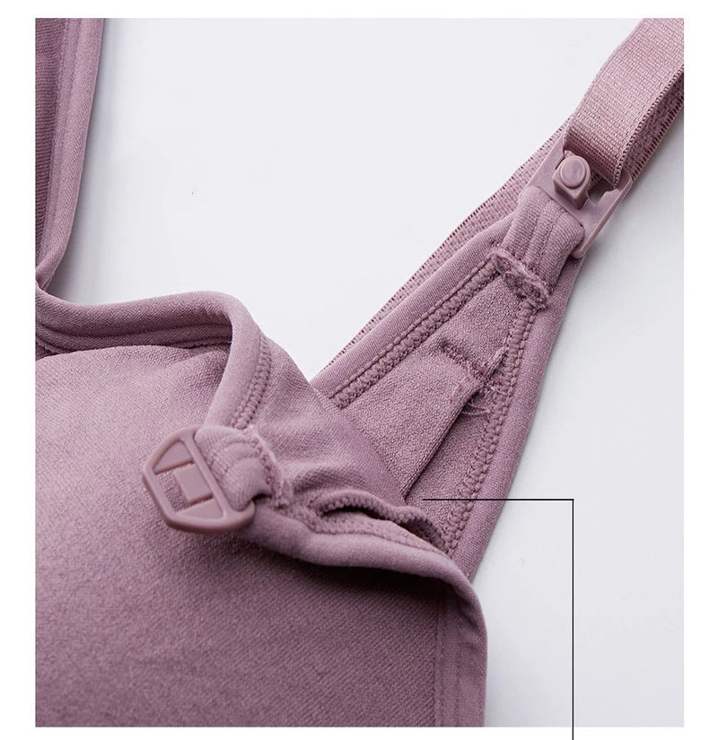 Soutien-Gorge d’Allaitement Mains Libres pour Tire-Lait – Sous-vêtement de Maternité Confortable à Porter Toute la Journée